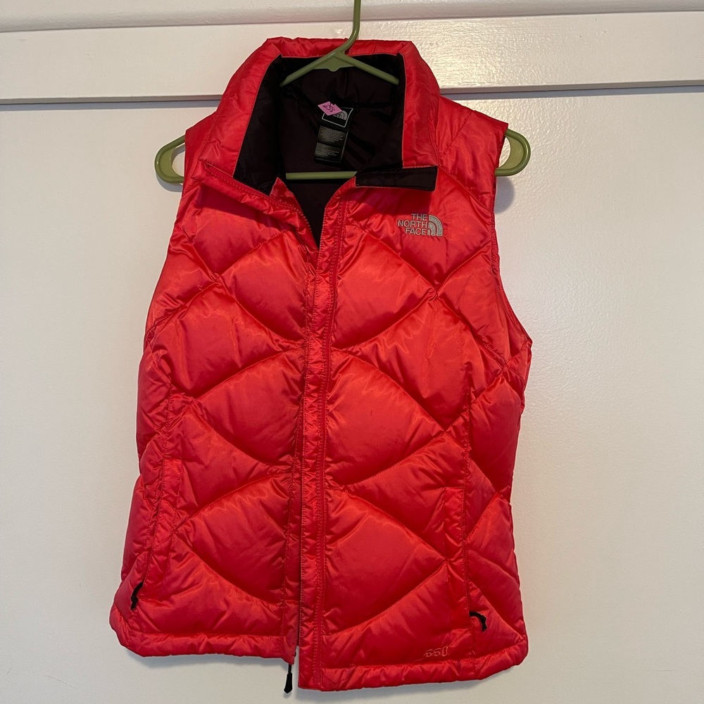 The north face puffer vest